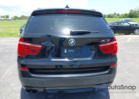 2013 BMW X3 xDrive28I from USA, damaged, VIN 5UXWX9C50D0A13159